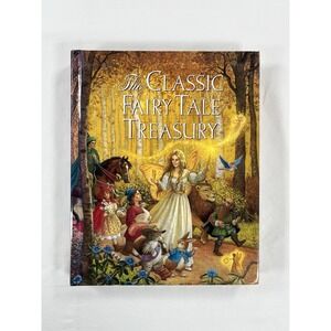 New Vintage 1995 The Classic Fairy Tale Treasury Padded Hardback Children's Book